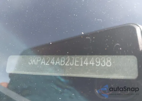 2018 Kia Rio S from USA, damaged, VIN 3KPA24AB2JE144938